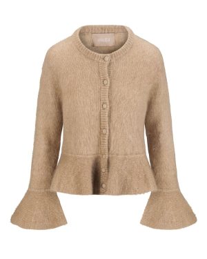 Maren Chunky Cardigan Hazel Beige