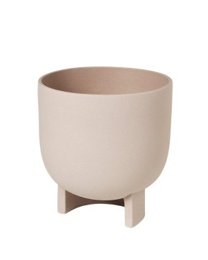 Serene Flowerpot L Terracotta, Sand