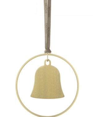 Set of 4 Christmas Ornaments Bells - KITAI