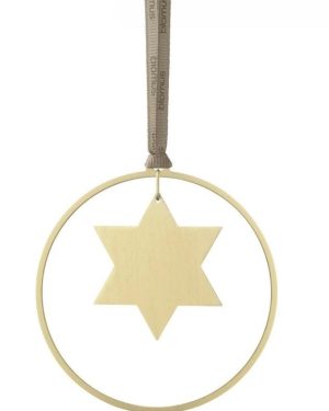 Set of 4 Christmas Ornaments Stars - KITAI