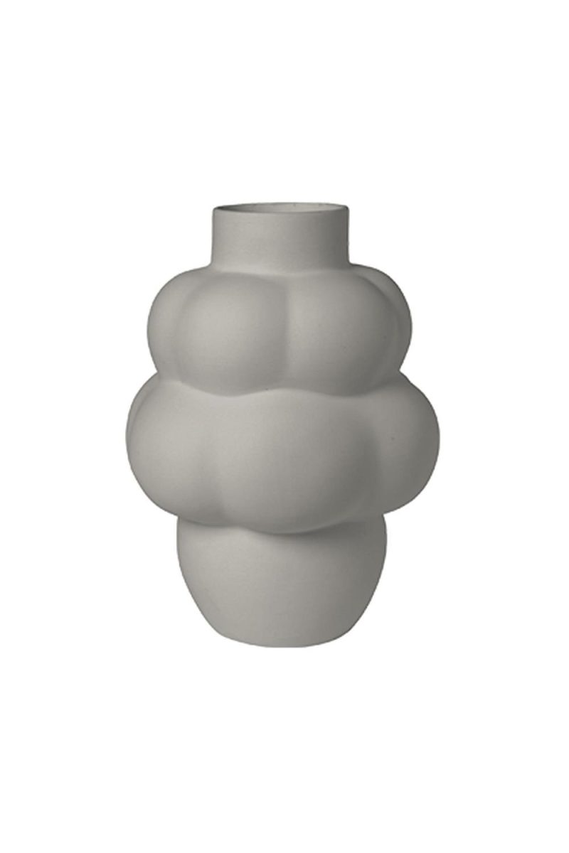 Ballon vase 04 Sanded Grey