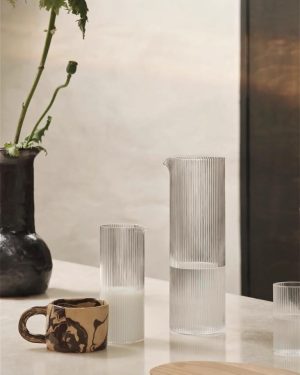 Ripple Water Jug - Clear