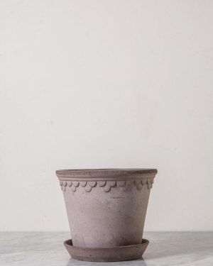 Potte - Københavner m/skål Grey 12 cm