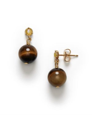 Ball Earring - Eye of the Tiger