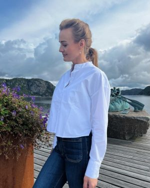 Nova Poplin Shirt - White