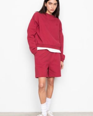 Maggy Sweatshorts - Berry