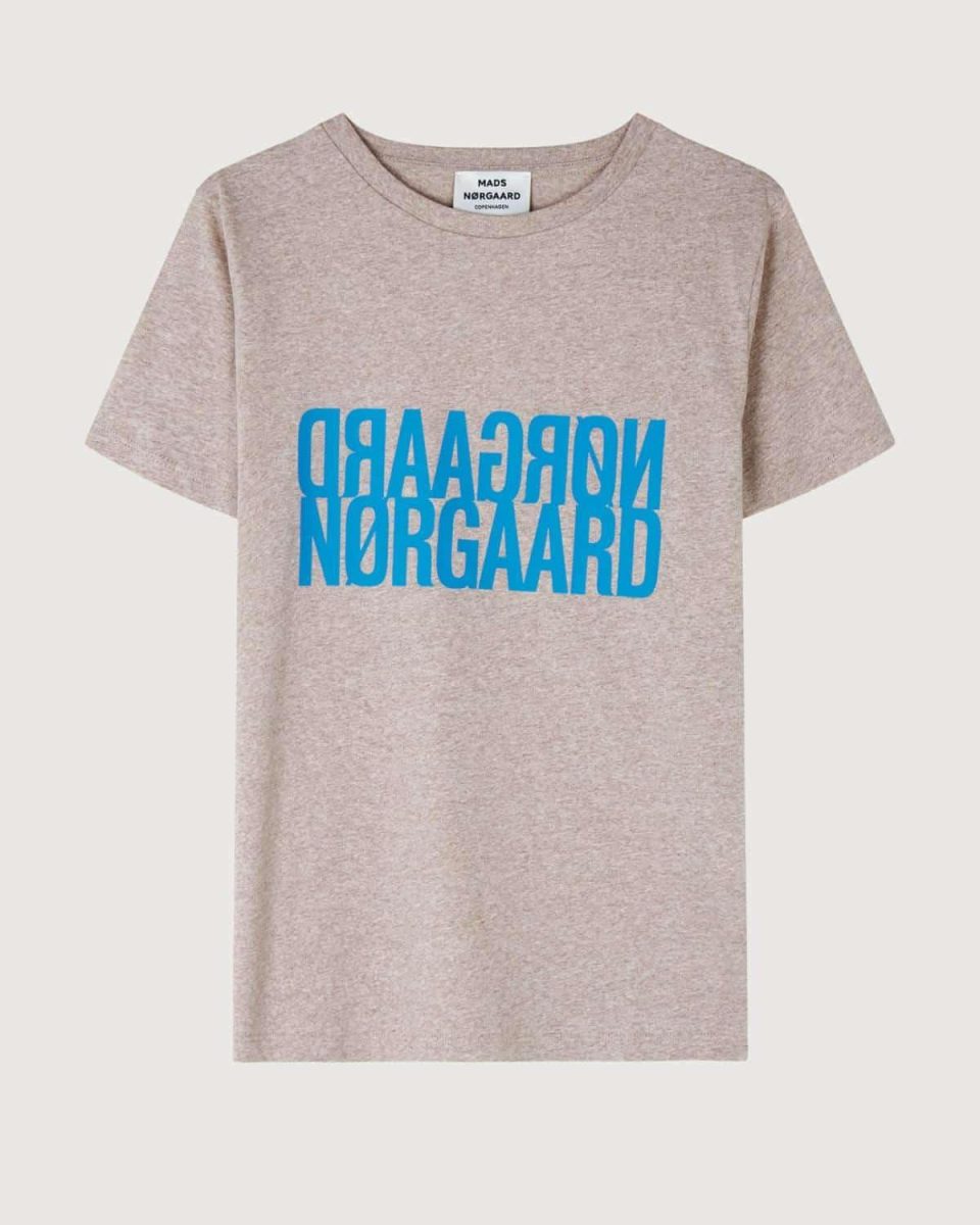 Single Organic Trenda Tee - Oatmeal Melange