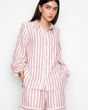 Lilia Shots Berry Stripe