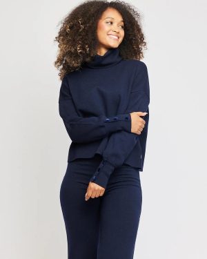 Tyra Merino Sweater Navy