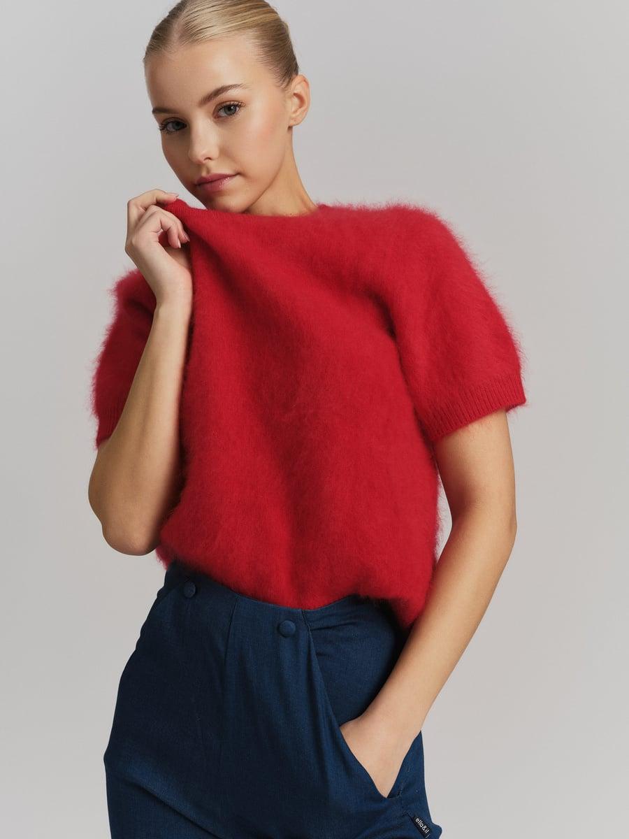 Emmy Brushed Tee Red