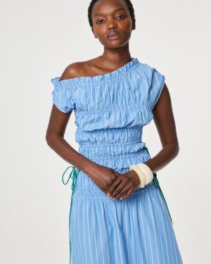 John Top Blue Pyjama Stripe