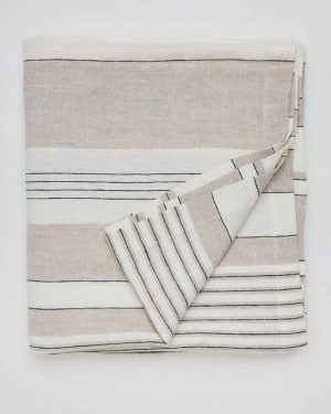 Noah duk 145x270 cm beige stripe
