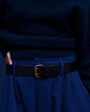 Leather Belt - Black