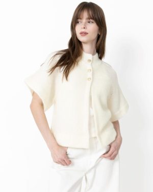 Vilanie Cardigan Ecru
