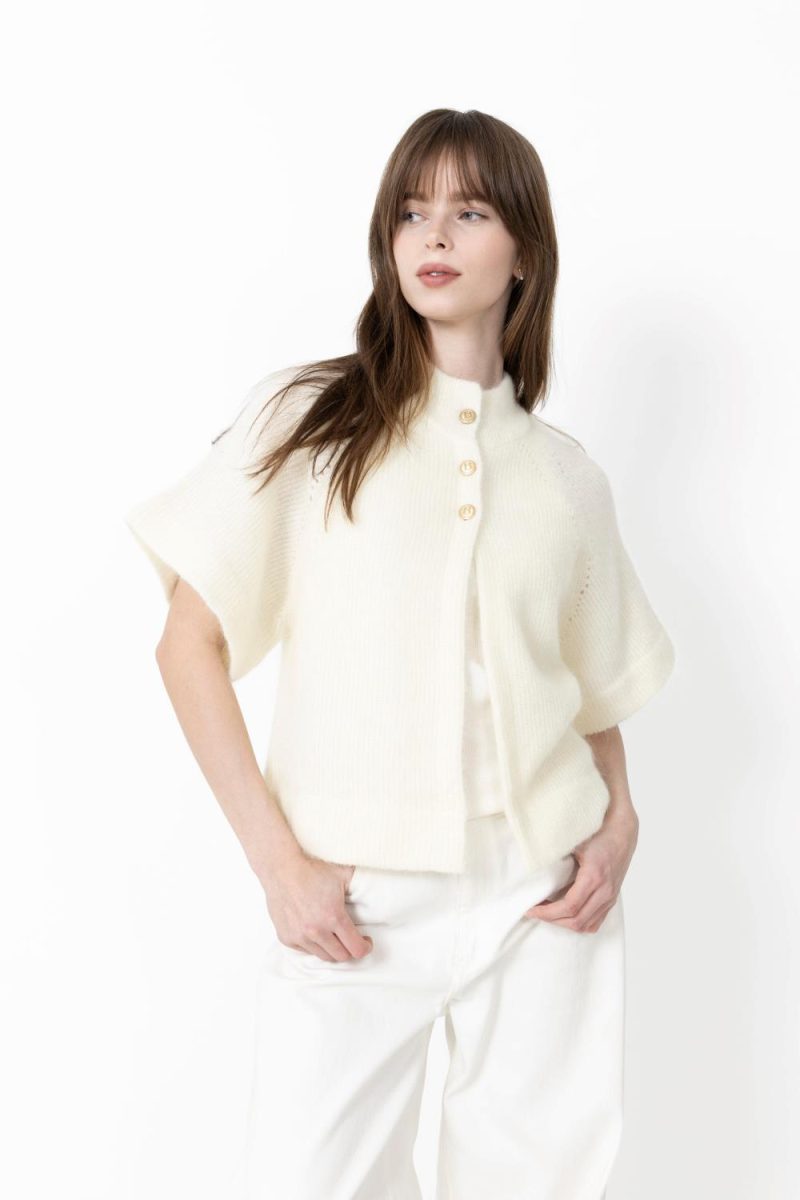 Vilanie Cardigan Ecru