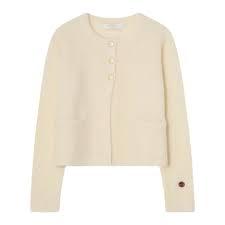 Sienna Rib Cardigan Ecru