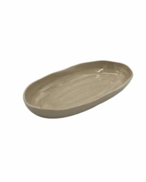 Fat Oval Capri 12x24cm Havre