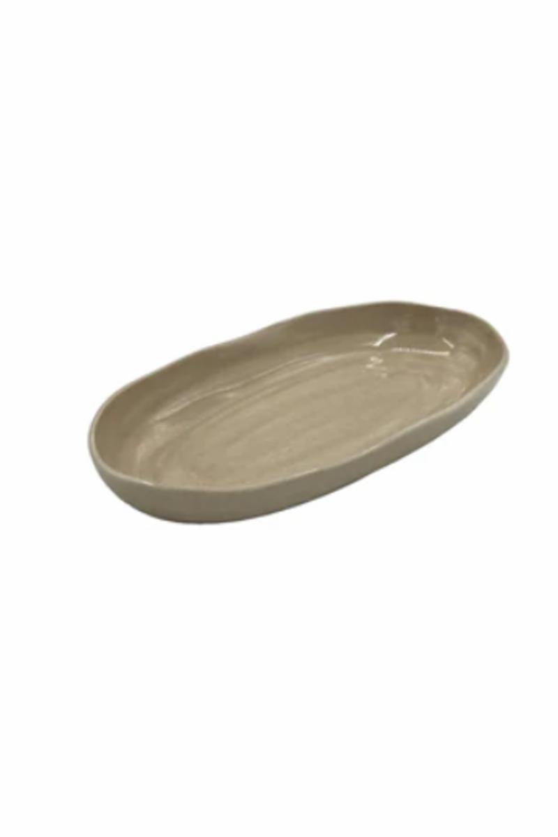 Fat Oval Capri 12x24cm Havre