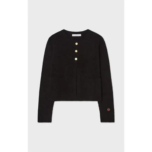 Sienna Rib Cardigan Black