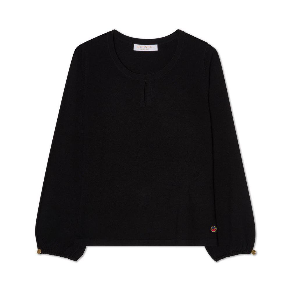 Esme Cuff Top Black