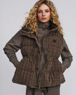 Ninni Down Vest Brown