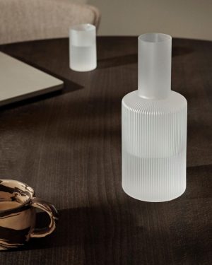 Ripple Carafe Frosted