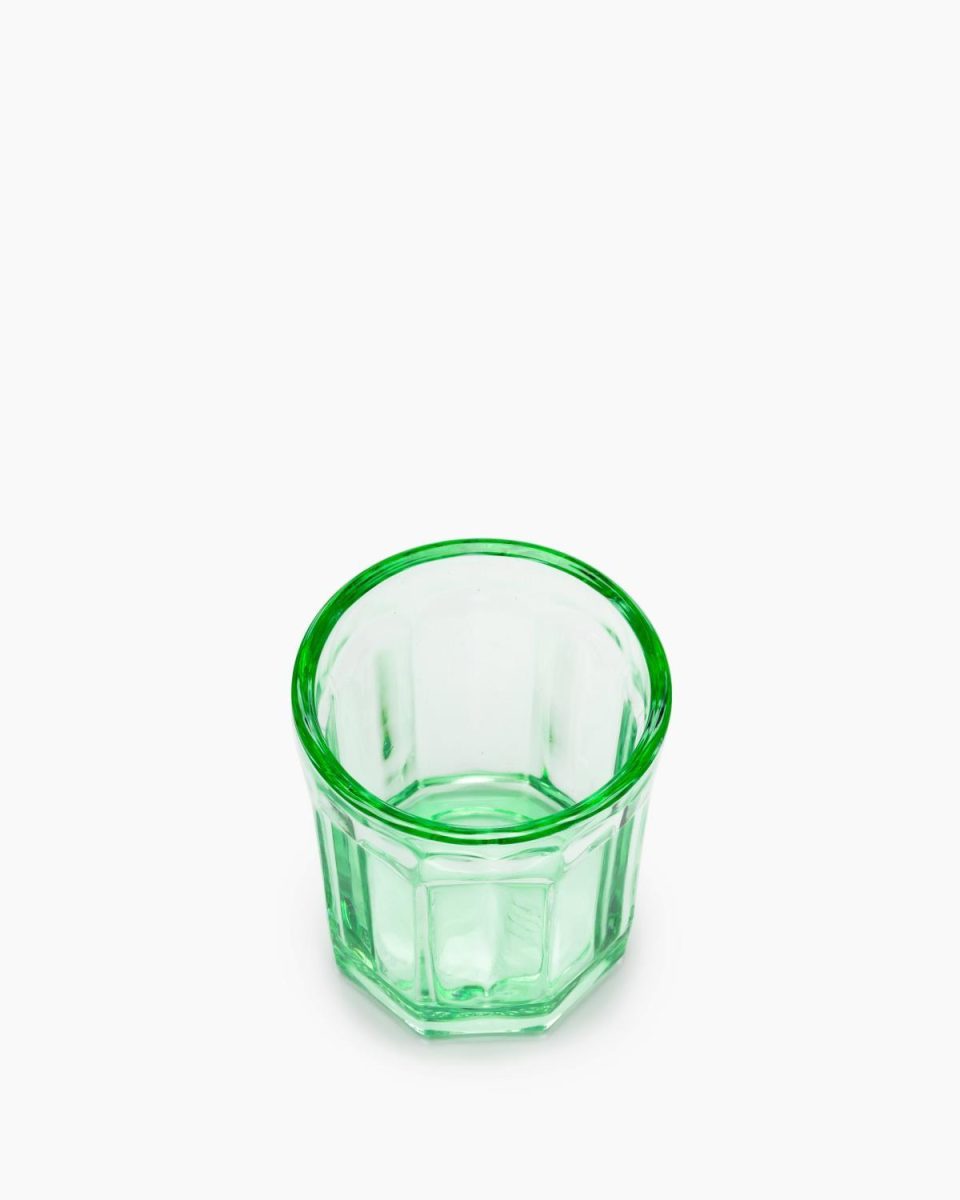 Glass 22cl green Fish & Fish