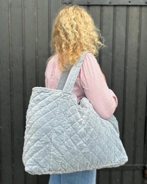 Bag Velur Blue
