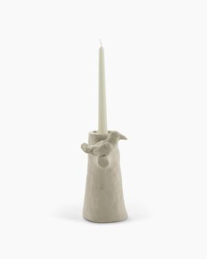 Candle holder beige Cosas lindas