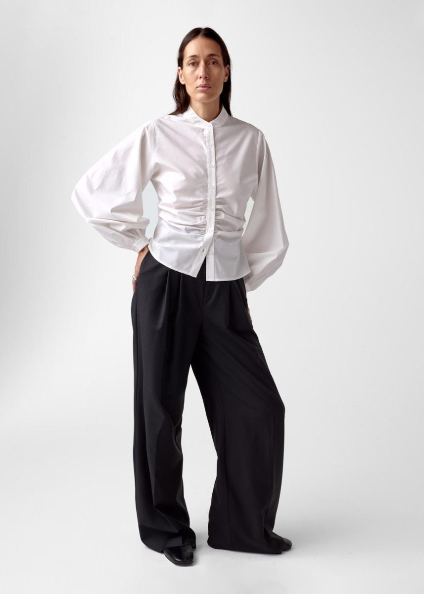 Velora Poplin Shirt White