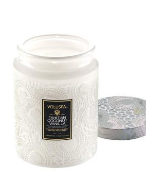 Small Jar Candle 50t Tahitian Coconut Vanilla
