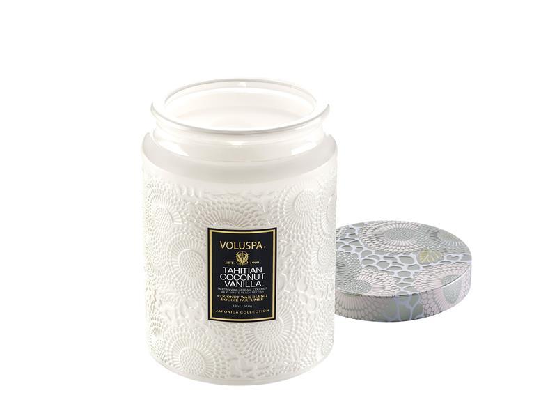 Small Jar Candle 50t Tahitian Coconut Vanilla