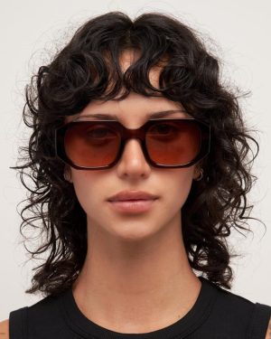 Vera Transparent Choclate/Sunset