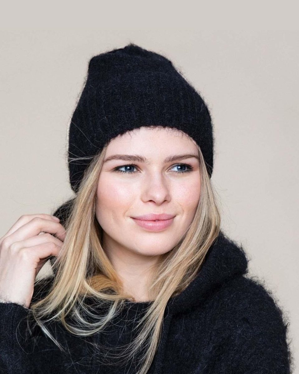 Silje Chunky Hat Black One Size
