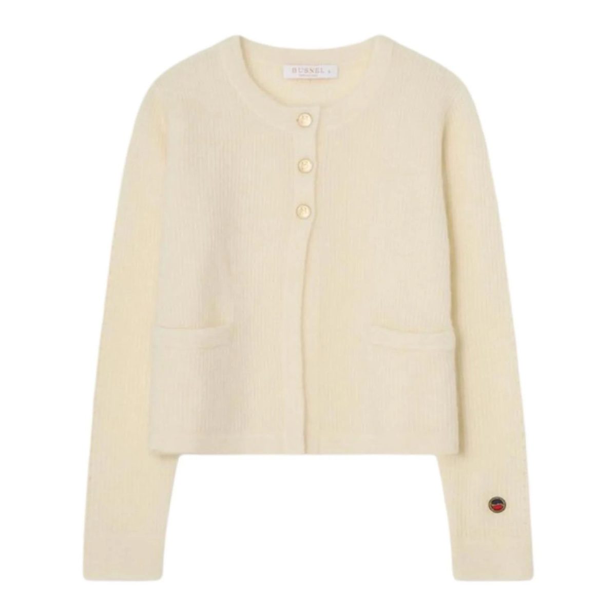 Sienna Rib Cardigan Ecru