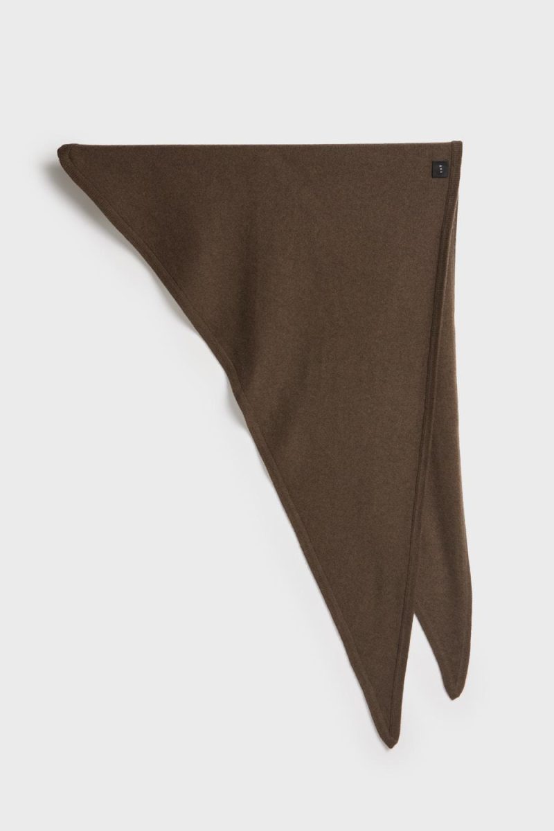 Mira Wool Cash Scarf Espresso