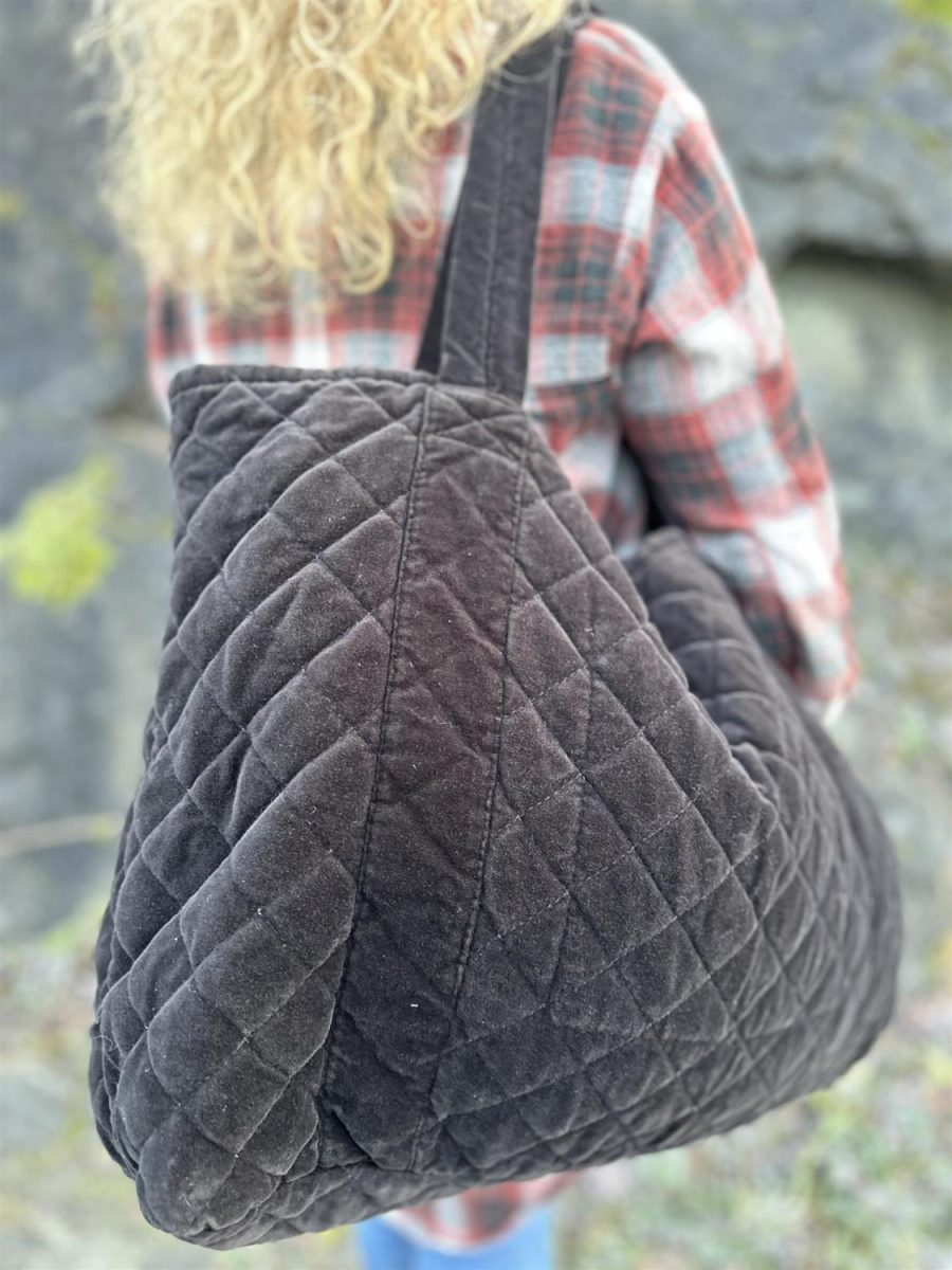 Bag Velur Black