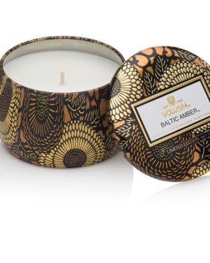 Mini tin Candle 25 timer Baltic Amber