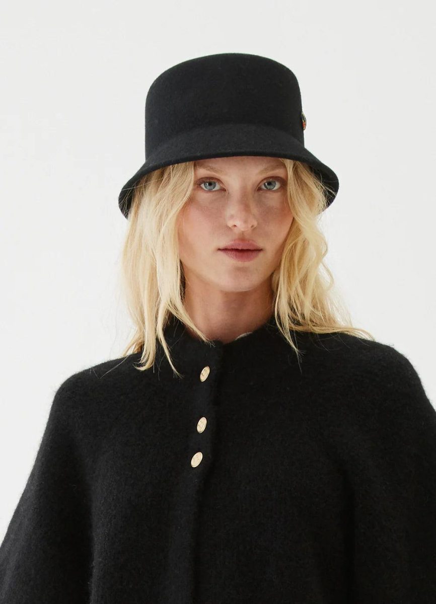 Tina Bucket Hat Black