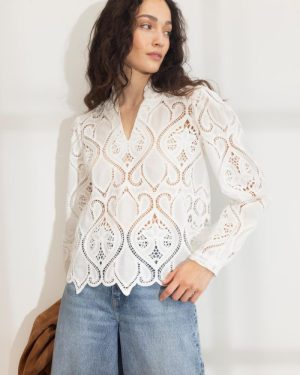 Amelia Blouse White