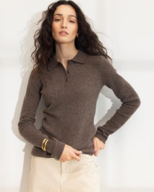 Jolanda Knit Dark Taupe
