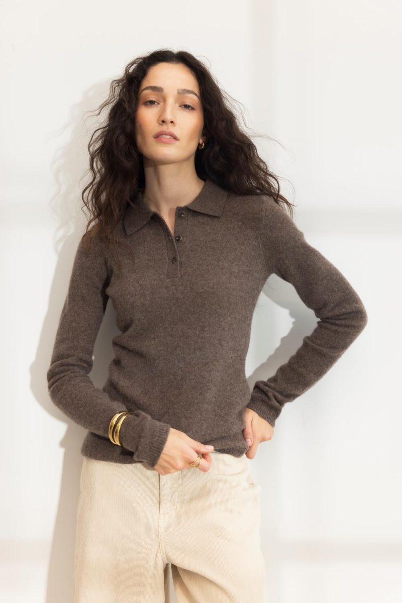 Jolanda Knit Dark Taupe