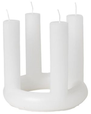 Lucille Skulptur Lys Pure White