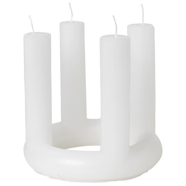 Lucille Skulptur Lys Pure White