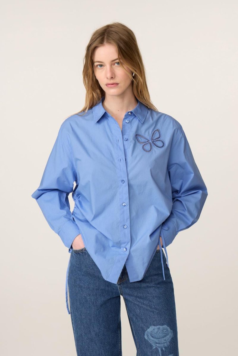 Lux Blouse Riad Blue