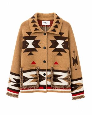 Inka Jacket Beige Short One Size