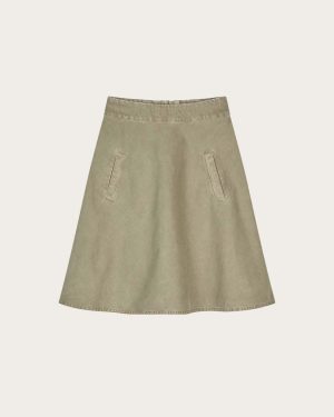 Soil Denim Stelly Skirt - Overland Trek