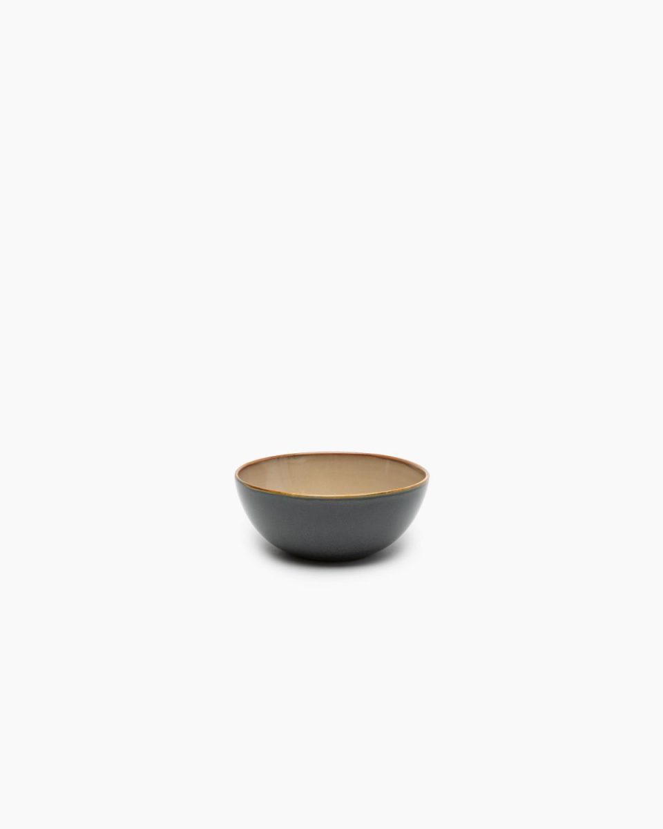Bowl S misty gray/dark blue Terres de rêve