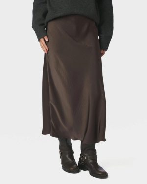Bovary Skirt Dark Brown
