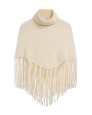 Nikola Chunky Poncho Bright White